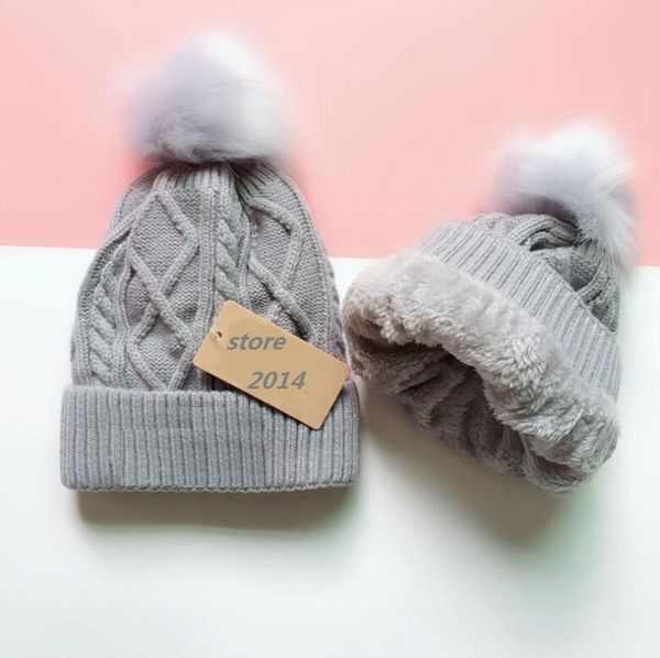 

new brand winter 5 colors fashion women knitted caps inner fine hair warm and soft beanies brand crochet hats, Yellow