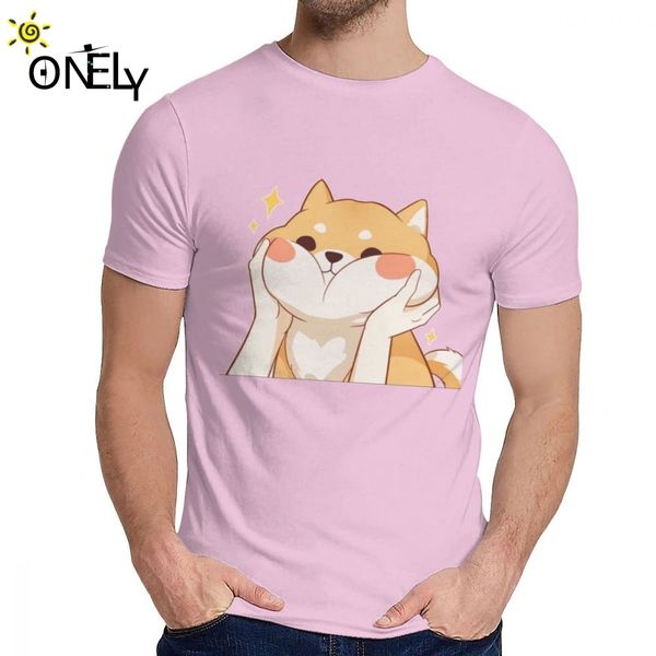 

горячая продажа kawaii сиб-ина футболка для мужчин досуг 100% хлопок camiseta crewneck