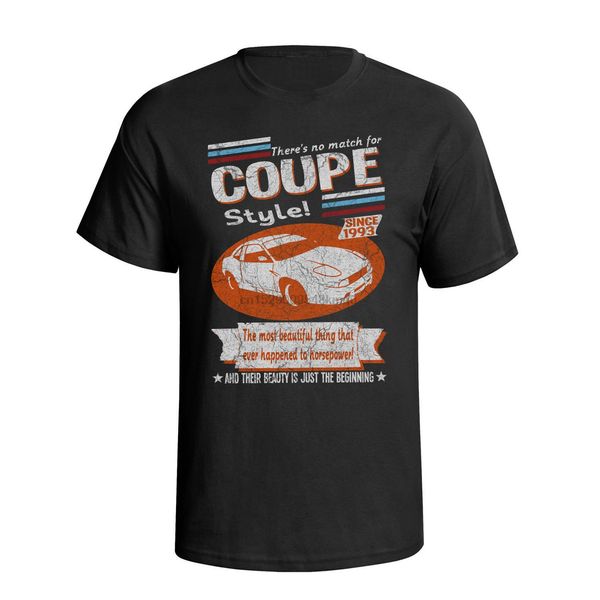 

fiat coupe 1993 retro style mens car t-shirt wholesale tee custom environmental printed tshirt wholesale