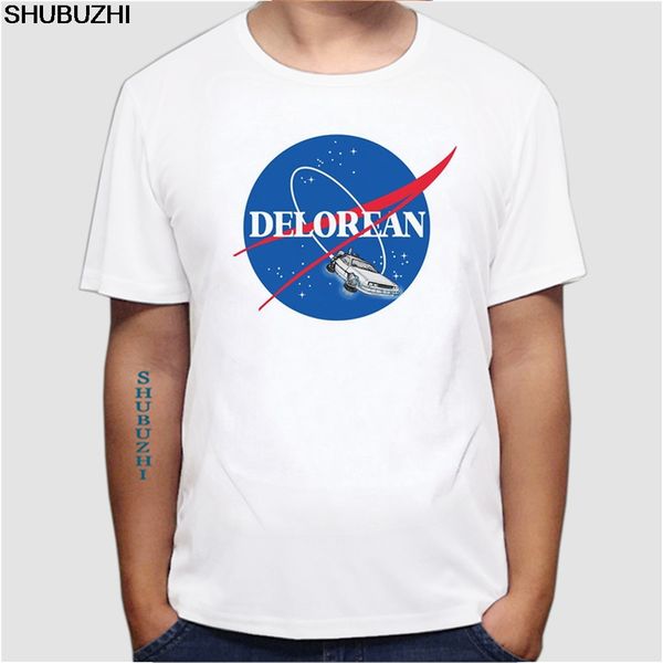 

лучше, мужская тенниска назад в будущее delorean коричневого marty mcfly тенниски мужчин летом отдых для размера футболки мужчину евро