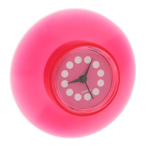 

waterproof kitchen bathroom shower water clock suction cup sucker wall clock