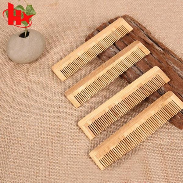 

hair brushes 100pcs natural peach wood comb teeth healthy no-static massage wooden 15cm length d30, Silver