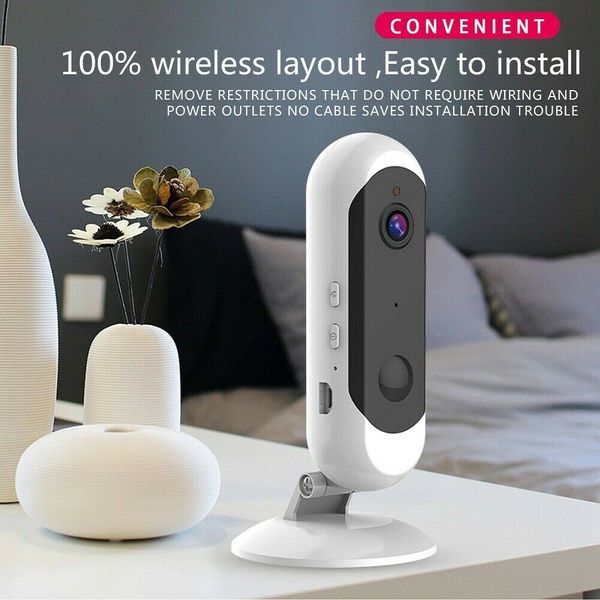 

hargeable 1080p camera surveillance wifi security night vision two way audio