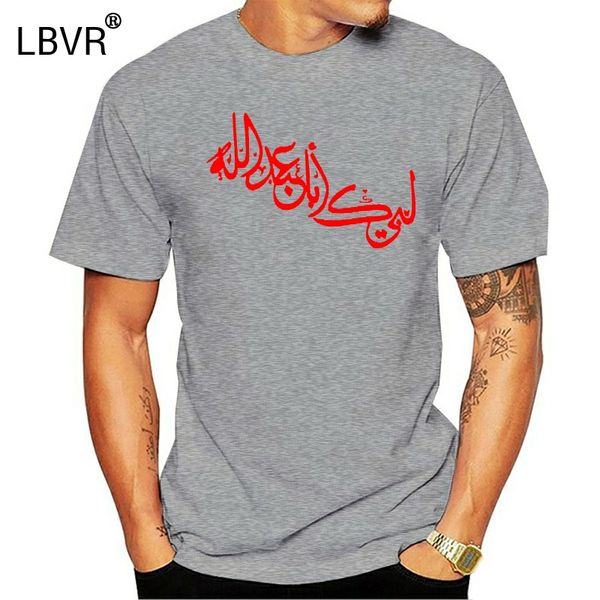

new fashion men men's t shirt labbayka imam hussain ashura karbala shia muharram black, navy t-shirt s-5xl t shirt