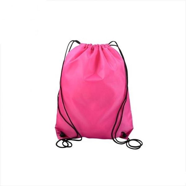 

promotional logo printed customized drawstring bags