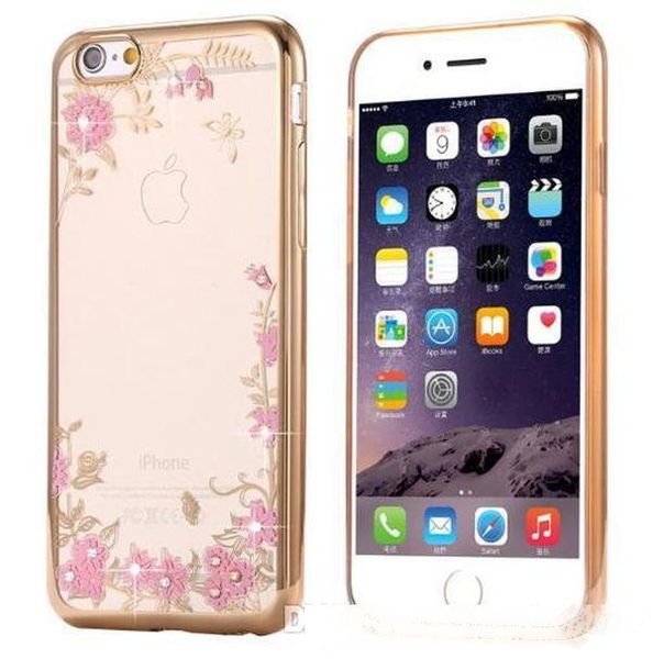 

bling floral silicone case for iphone 5 5s se luxury rhinestone cover for iphone 6 6s 7 x 8 plus glitter cases for samsung s8 s9 plus note 8