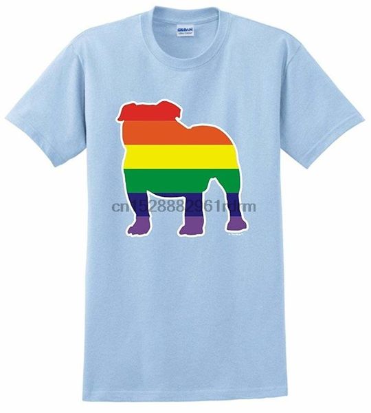 

clothing thiswear dog lover gift english bulldog gay pride rainbow t shirt 4942
