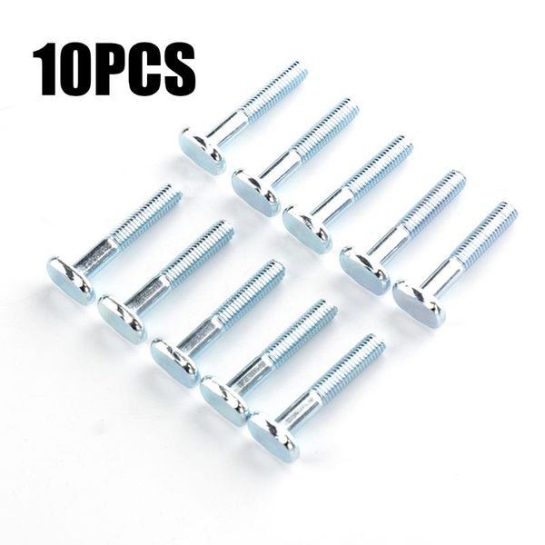

10pcs m6-40t 40mm t-nut sliding screws miter track t-slot woodworking tool