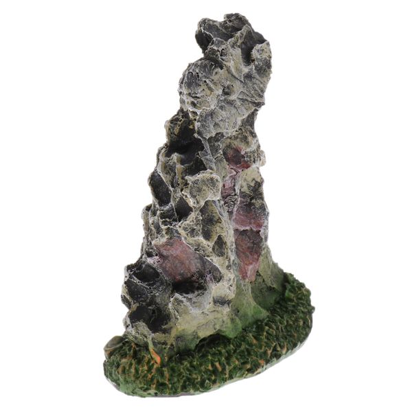 

resin artificial mountain ornament aquarium fish tank landscape decoration