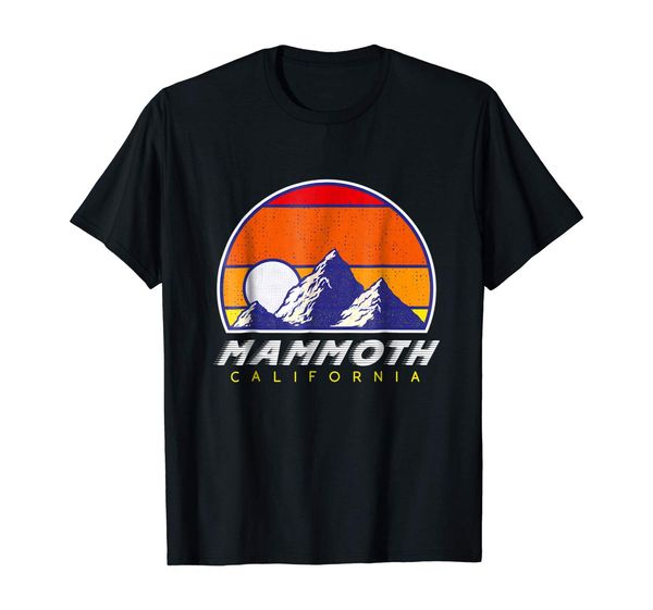 

mammoth california - usa ski resort 1980s retro shirt
