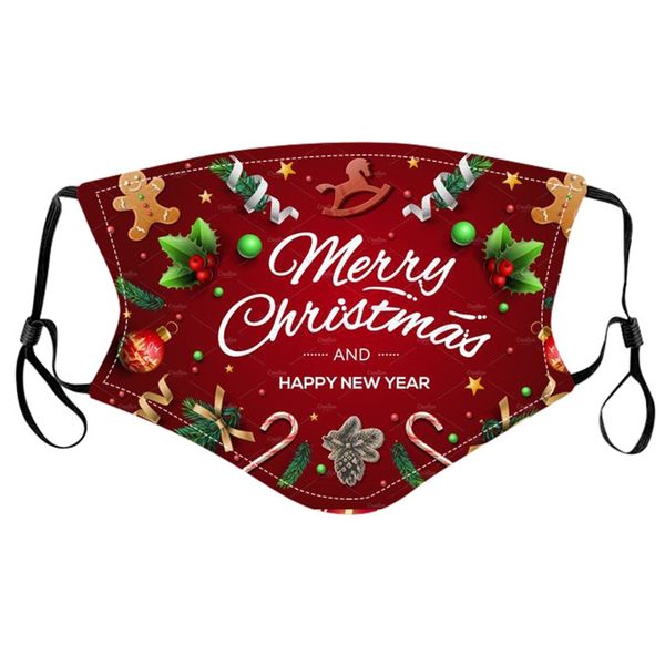 

high non woven quality mask earloop designer printed face masks gift 1 1pcs#121, Black