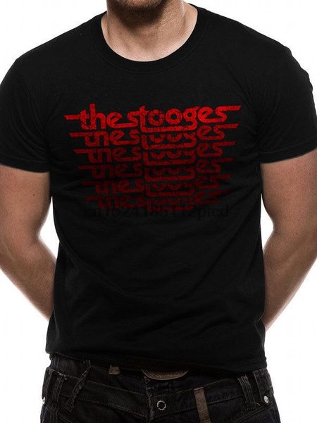 

the stooges classic logo t-shirt official merch iggy pop