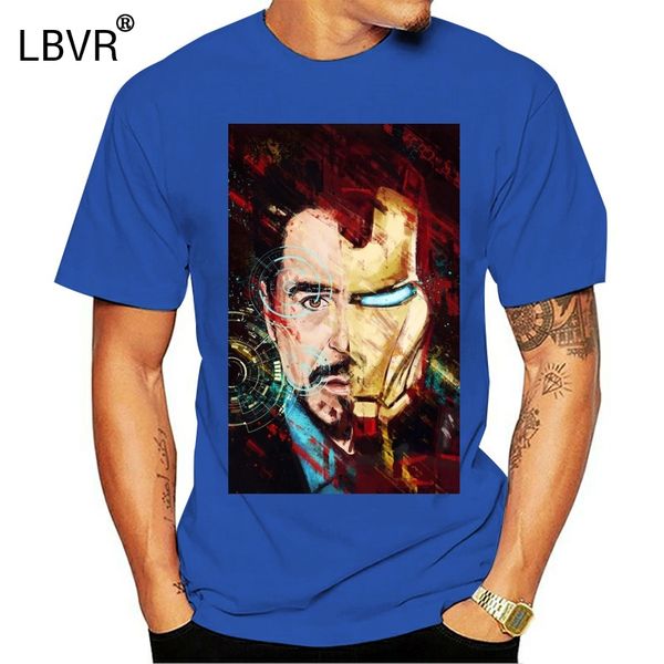 

superhero iron man t shirt tees cool ironman t-shirt short sleeve men clothes 002