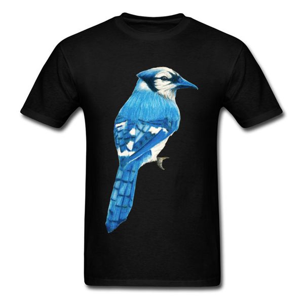 

b is for bird t-shirt men t shirt printed tees 2018 tshirt round neck labor day 100% cotton black blue clothes 3d