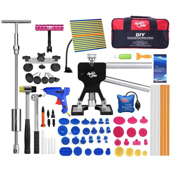 

pdr tools slide hammer paintless dent repair tools dent removal puller tabs lifter hand tool set tool kit
