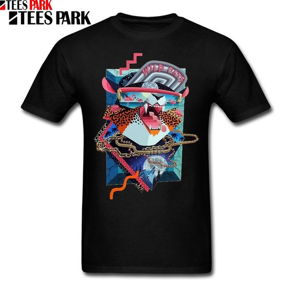 

stylish funky dj men's music dj dimitri vegas t shirts abstract hip hop cats art printed cotton streetwear hipster funny t-shirt