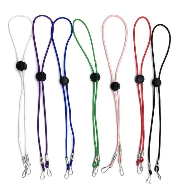 

face mask adjustable lanyard extension handy convenient windproof rope rest ear holder hang on neck string hat lanyard party favor