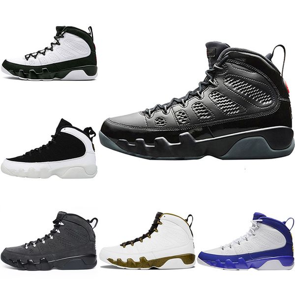 

men 9s basketball shoes bred la space jam the spirit sports black white tour yellow anthracite sneakers size 41-47