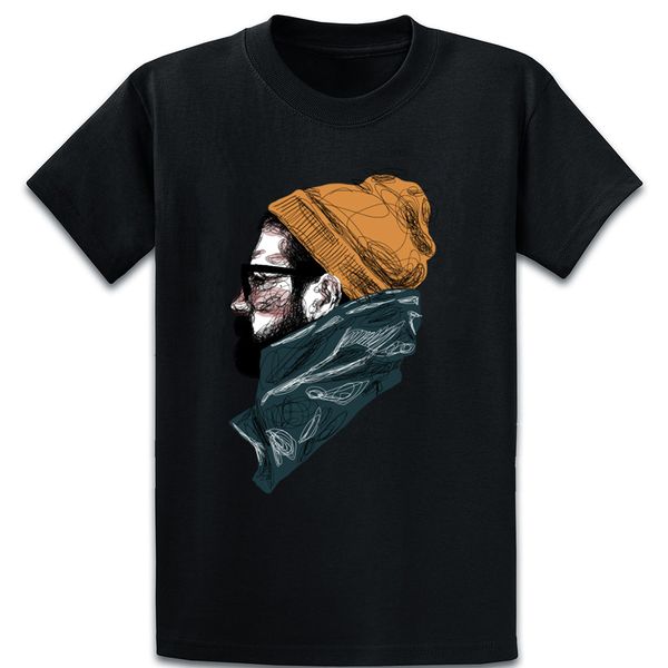 

бородатый 1 футболка kawaii хлопок весна осень сумасшедший новый стиль printed crew neck стандартная рубашка