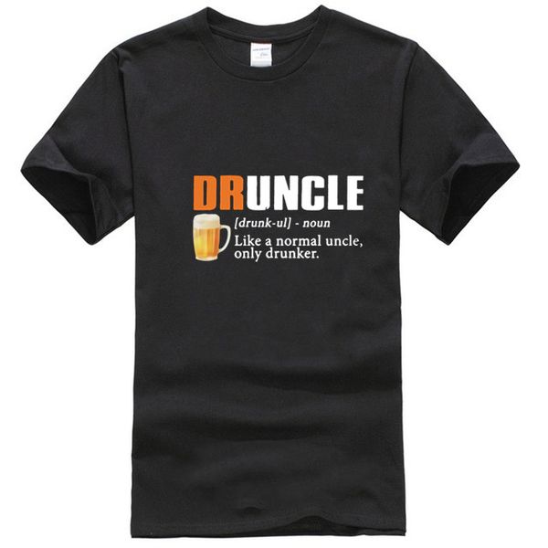 

men tshirt druncle shirt funny gift for uncle beer lover t shirt printed t shirt tees