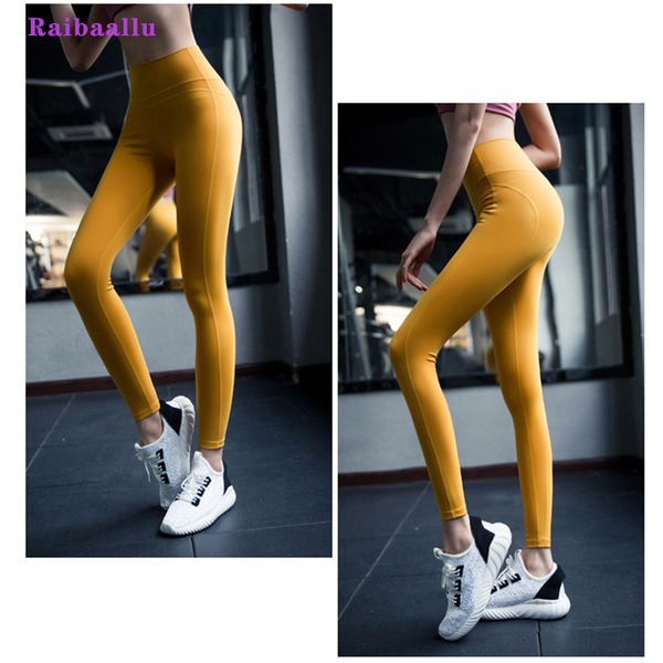 

raibaallu high waisted tight leggings peach hip up gym leggings stretchy quick-drying fitness gym clothing full length, White;red