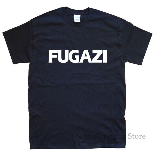 

fugazi t-shirt sizes s m l xl xxl colours black white 100% cotton men t shirt women tee casual short sleeve tshirts