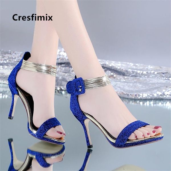 

women classic party high heel sandals lady casual night club silver wedding sandals cool sweet open toe shoes e5463, Black
