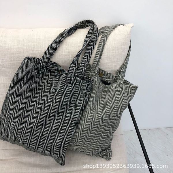 

wild2019 will time leisure capacity woman literature thin wool zi ge grain canvas single shoulder concise skew span package