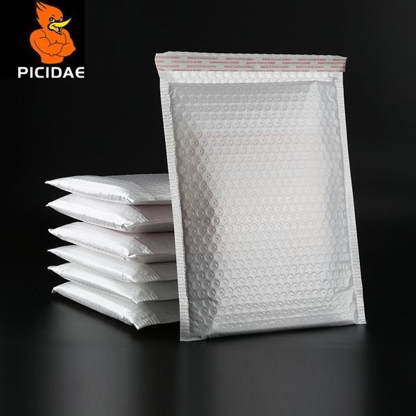 

storage bags bubble envelope packaging pearlescent film pe plastic white protection package book electronic clothing foam wrap mailing