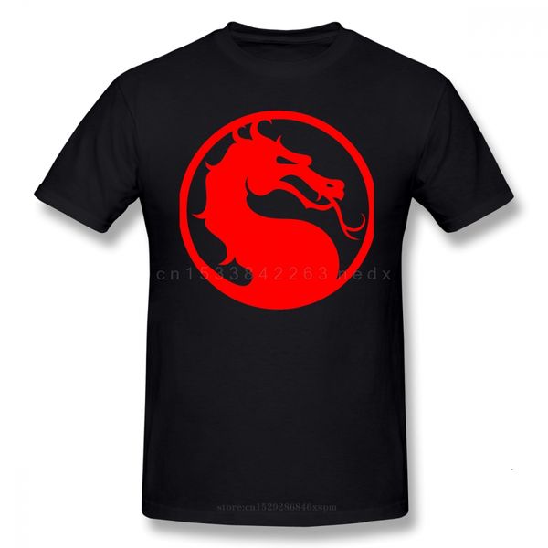 

mortal kombat t shirt mortal kombat red dragon t-shirt funny 6xl shirt mens cotton graphic casual short sleeve tshirt