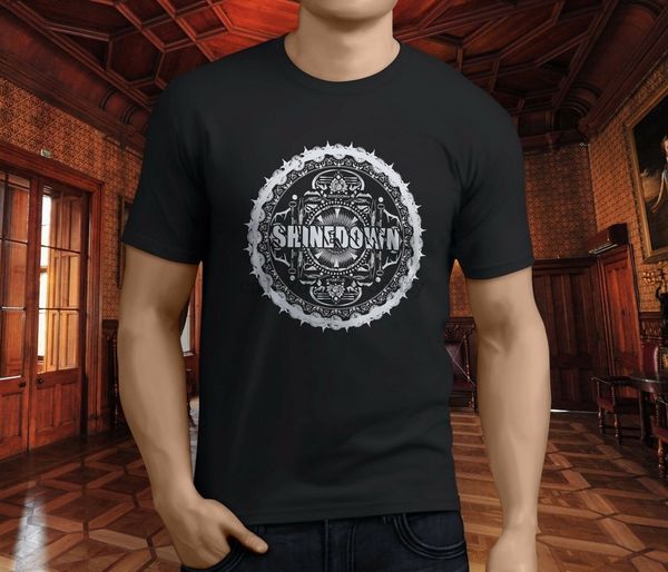 

new popular amaryllis shinedown mens black t-shirt s-3xl classic unique tee shirt