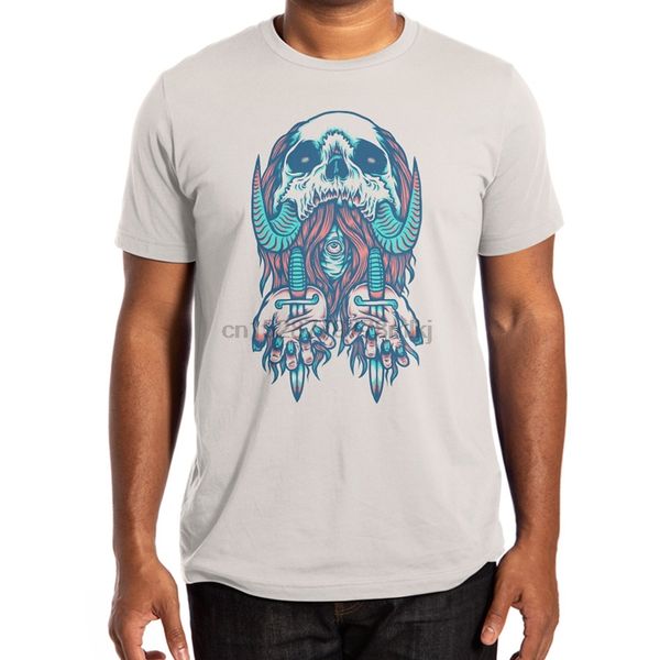 

punish the wicked t shirt skulls skeletons bones horns knives knife abstract horror