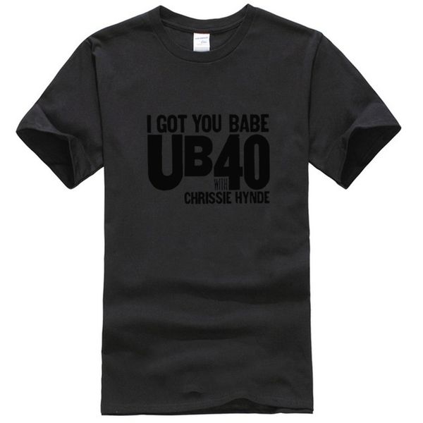 

t-shirt ub40 chrissie hynde t-shirt charcoal cover disk reggae i got you