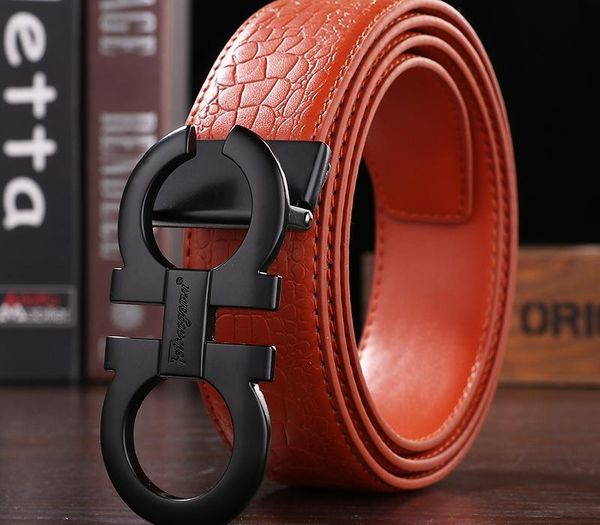 

leahther belt men male genuine leather strap belts for men cow genuine leather luxury strap belts male men belt, Black;brown