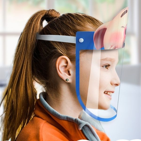 

outletkids protective shield cute sharp cartoon full face isolation transparent anti-fog designer children mask fy8037high quality
