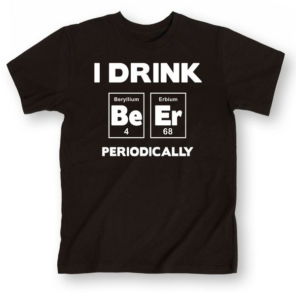 

2018 summer men's street style men beer periodically custom t shirt printing