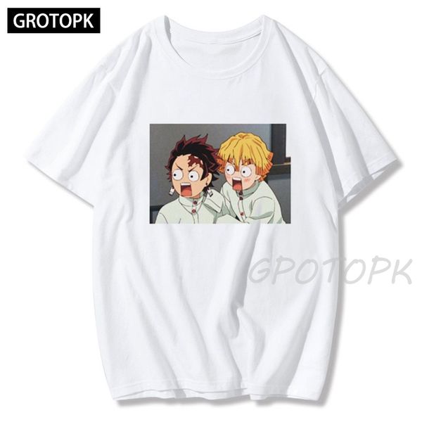 

2020 demon slayer japanese anime t-shirt graphic tees men streetwear cool tshirt funny cartoon kimetsu no yaiba t shirt male