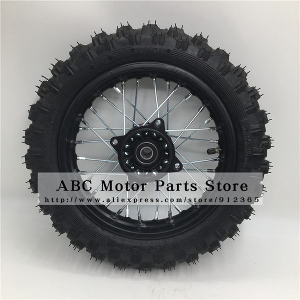 

front wheel tire 10" 2.50-10 rim for tyre crf50 dirt pit bike buggy 50cc 70cc 90cc 110cc