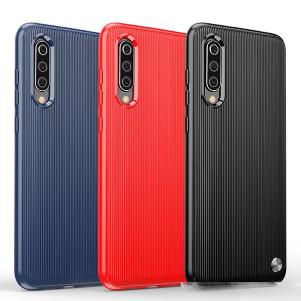 

2.0mm stripe line slim armor tpu case cover for xiaomi 9 cc9 cc9e a3 a3 lite 280pcs/lot