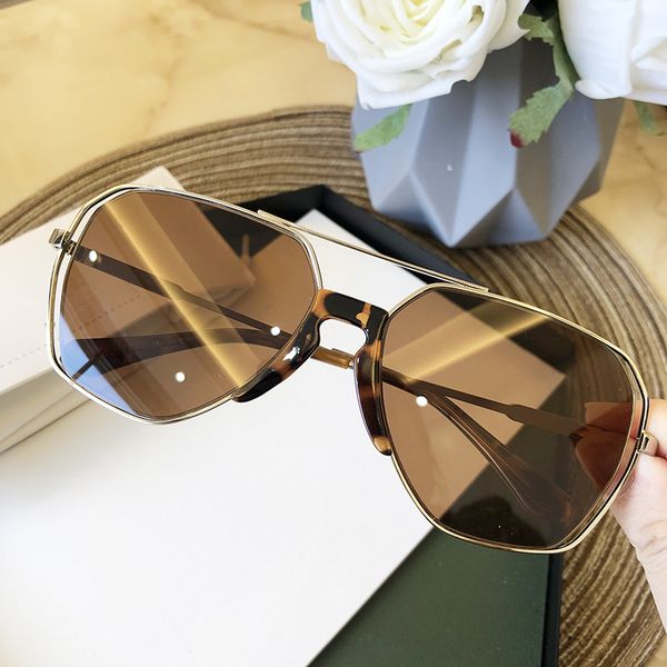 

new cool trend men's square sunglasses alloy frame brown eyewear sun glasses women vintage glasses oculos men uv400, White;black