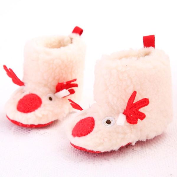 

2020 new children fashion christmas toddler kid baby girls boys cartoon deer winter warm snow boots shoes 831