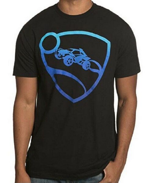 

ракетно-лига синий pro glow премиум для взрослых t-shirt хлопок спортивная одежда мужская верхняя одежда tee shirt