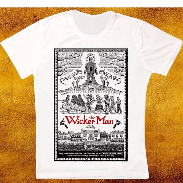 

the wicker man 70s cult horror movie tshirt