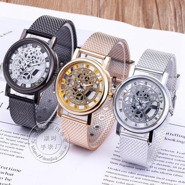 

womens watches analog quartz watch women full waterproof classic round ladies crystals, Slivery;brown