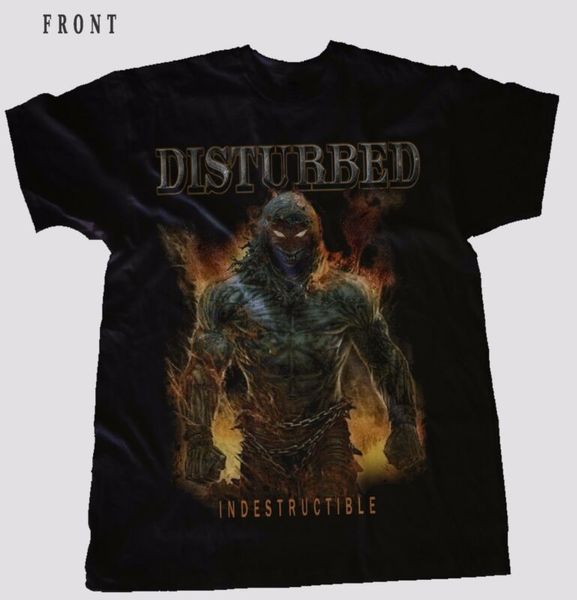 

disturbed-indestructible-heavy metal-system of a down t-shirt-sizes s to 7xl