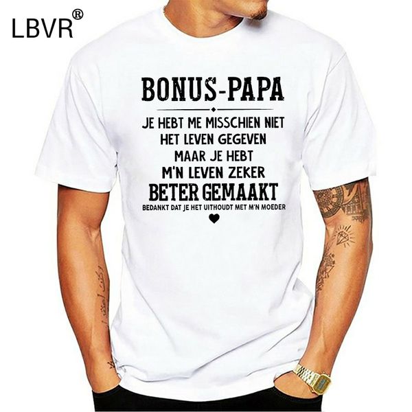 

бонус papa лучше gemaakt t-shirt