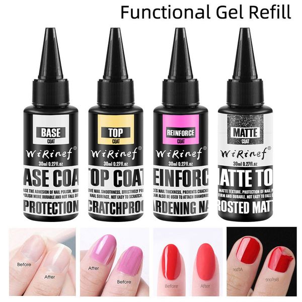 

nail coat and base coat and enforce matte nail gel quick clear gel polish base long lasting color, Red;pink
