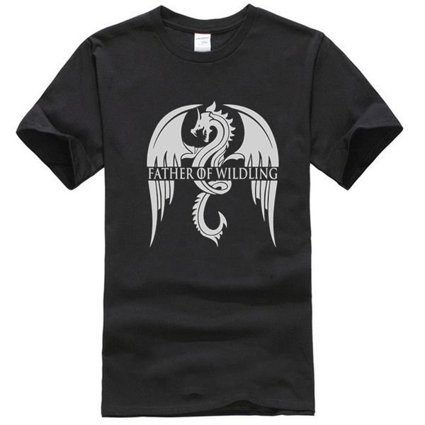 

mens father of wildling cute fathers day gift dragons lovers t-shirt