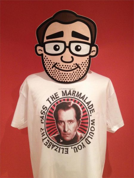 

peter cushingfrankenstein horror film star t-shirt - white shirt men t shirt