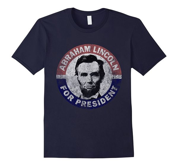 

2019 мода лето стиль abraham lincoln abe для президента урожай футболка tee рубашки